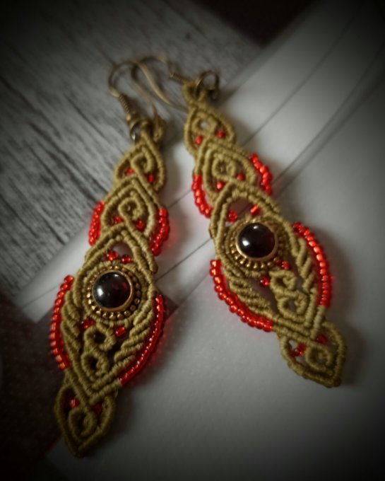 Boucles d oreilles grenad