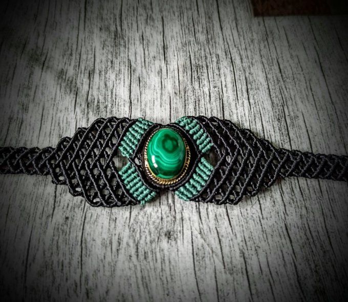 Bracelet malachite