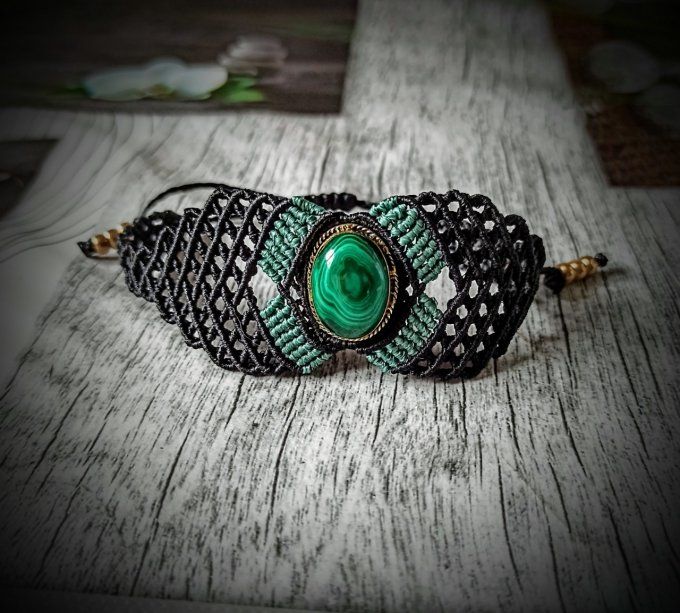 Bracelet malachite