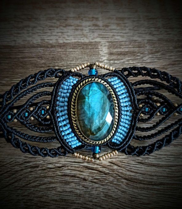 Bracelet labradorite